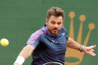 Stan Wawrinka: une défaite qui fait mal... KEYSTONE/EPA/SEBASTIEN NOGIER